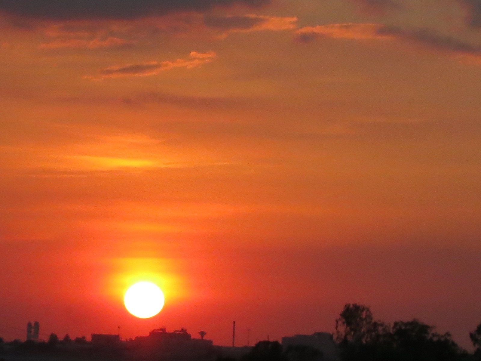 タイ チョンブリ 夕陽