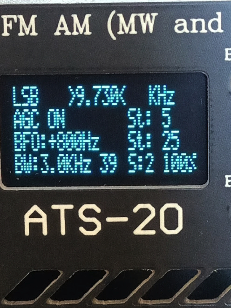 BCL 受信機 ATS-20 ATS20