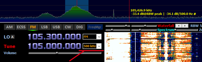 HDSDR ソフトウェアラジオ 放送受信