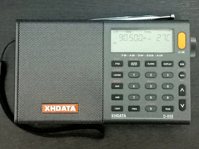 SIHUADUON D-808 ポータブルラジオ FM/AM/SW/LW/エアバンド ポケットラジオ SSB/BCL/DSP/RDS 高感度 SIHUADUON D-808 ポータブルラジオ FM⁄AM⁄SW⁄LW⁄エアバンド ポケット