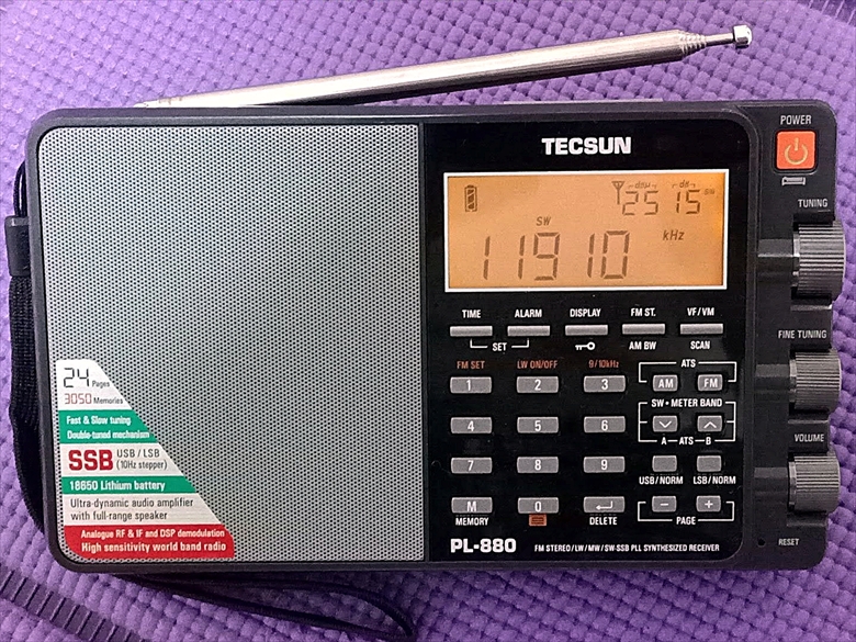 BL-880,中華ラジオ,TECSUN